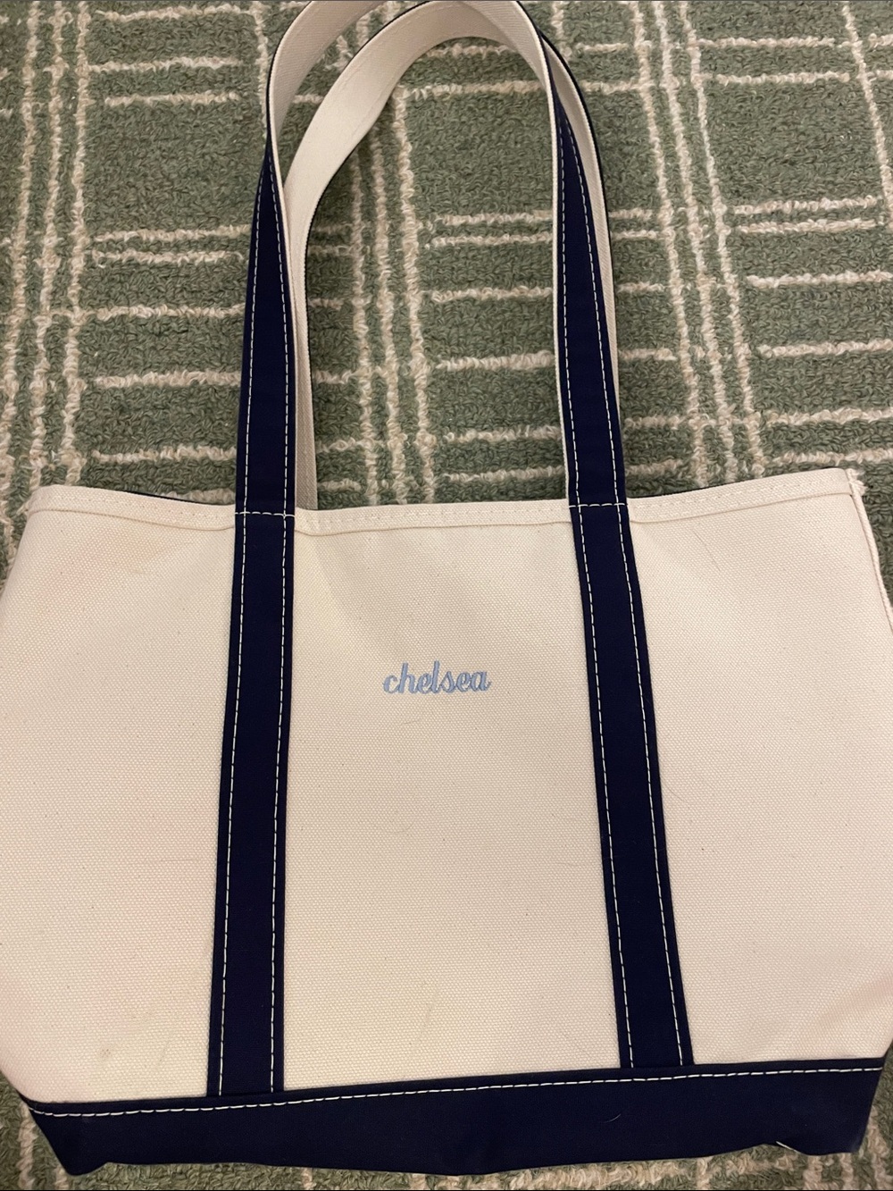 LLBean boat tote